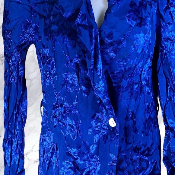 MAJORELLE Tiffany Blazer Top - Cobalt Blue - Picture 3 of 12